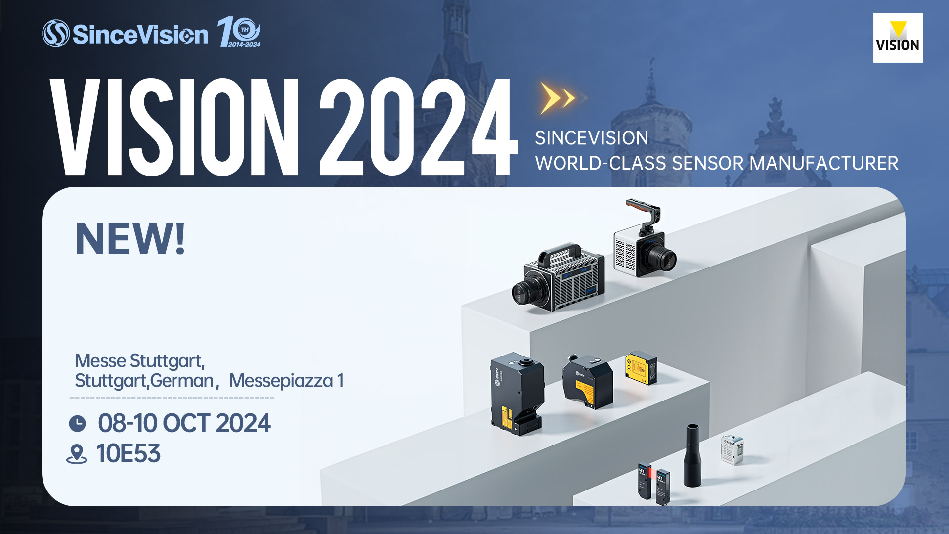 SinceVision Set to Transform Machine Vision with Live Demos at VISION Show 2024