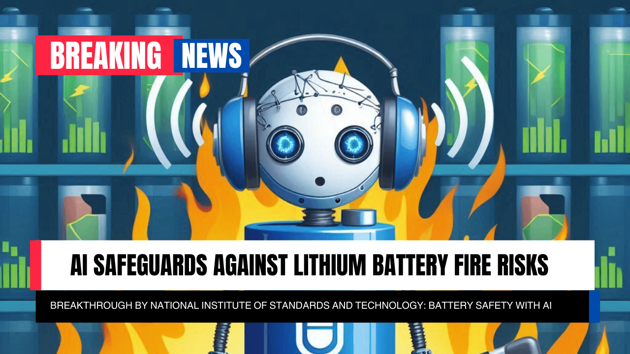 AI Steps Up: Detecting Lithium Battery Fires in Real Time Through Sound