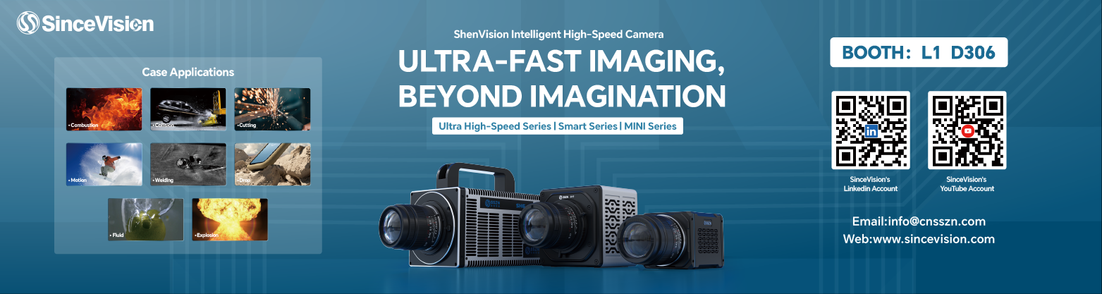 SinceVision to Showcase Cutting-Edge High-Speed Cameras at Asia Photonics Expo (APE) 2025