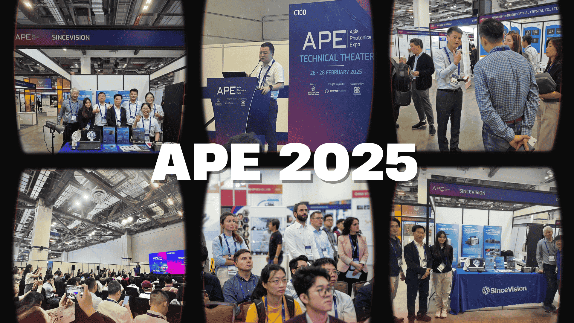 SinceVision Recap of APE 2025 Singapore: Smart Series High-Speed Camera Innovation