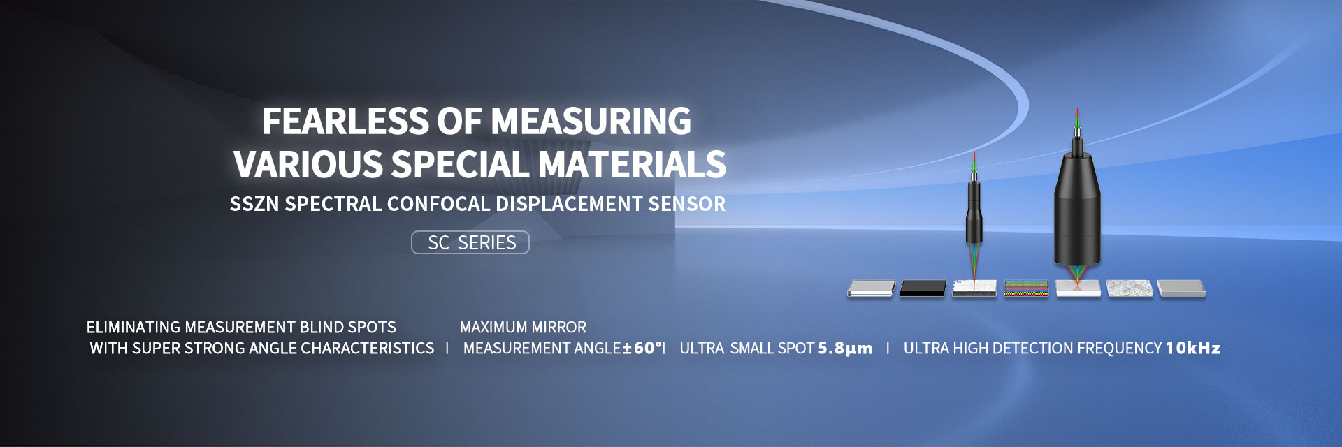 Spectral Confocal Displacement Sensor