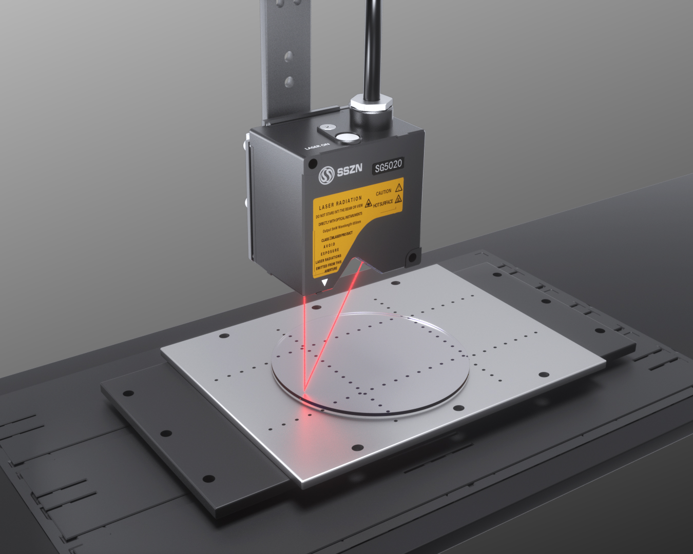 Wafer flatness detection