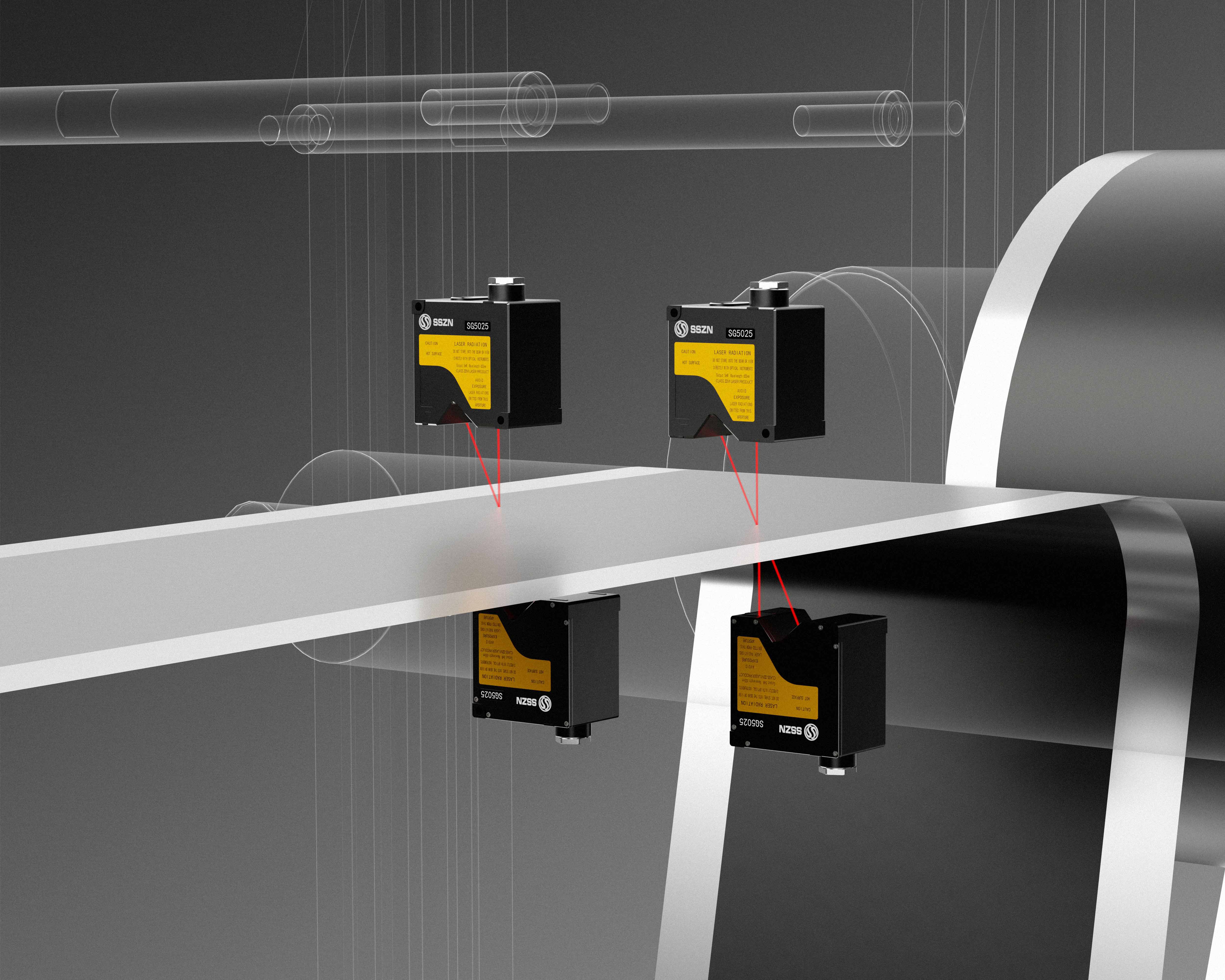 Electrode and Electrode Coating Thickness Measurement with SinceVision Laser Displacement Sensor