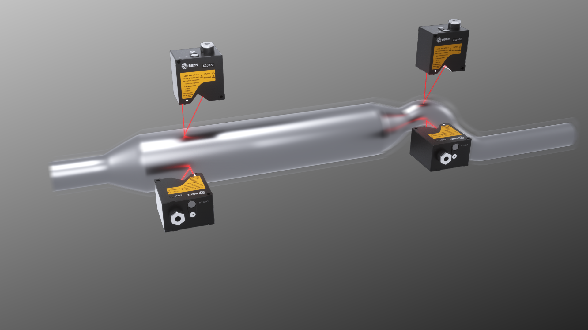 Measuring Silencer Vibration with Laser Displacement Sensor